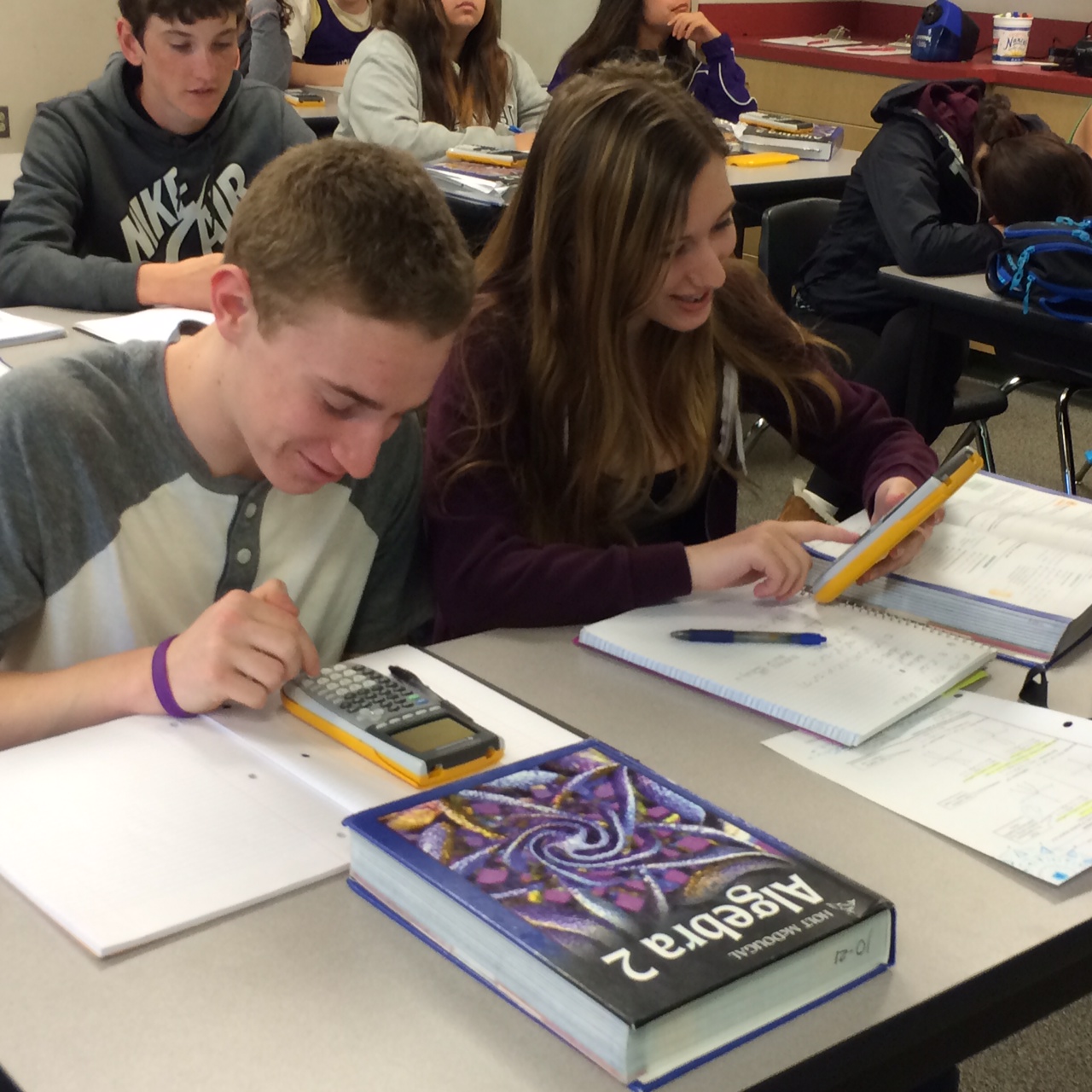 Graphing Calculators put to use in Friday Harbor High School